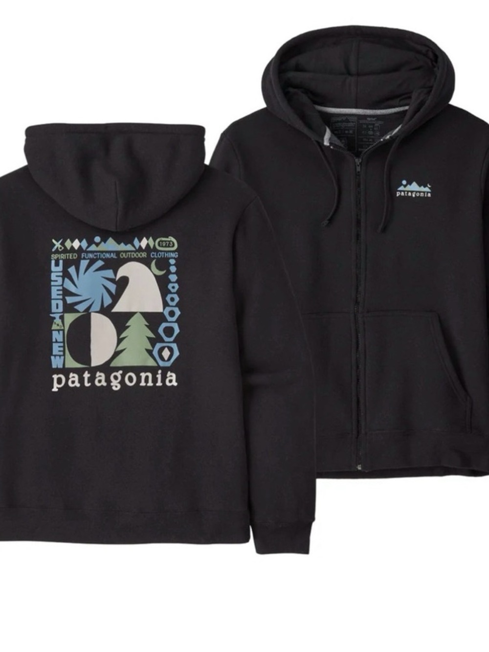 Patagonia Spirited Seasons Full Zip Uprisal Hoody Unisex Mens XL Women’s L